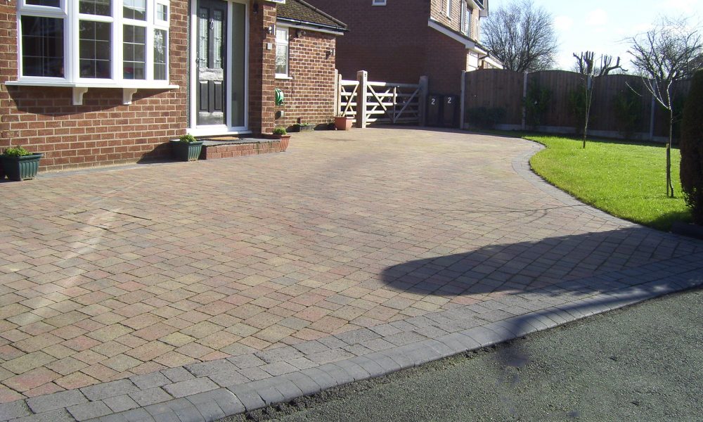 Block paved driveway Block paved driveway