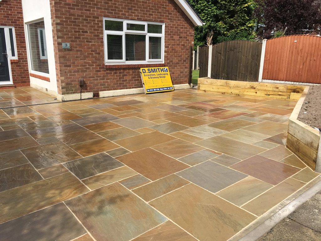 Stone patio