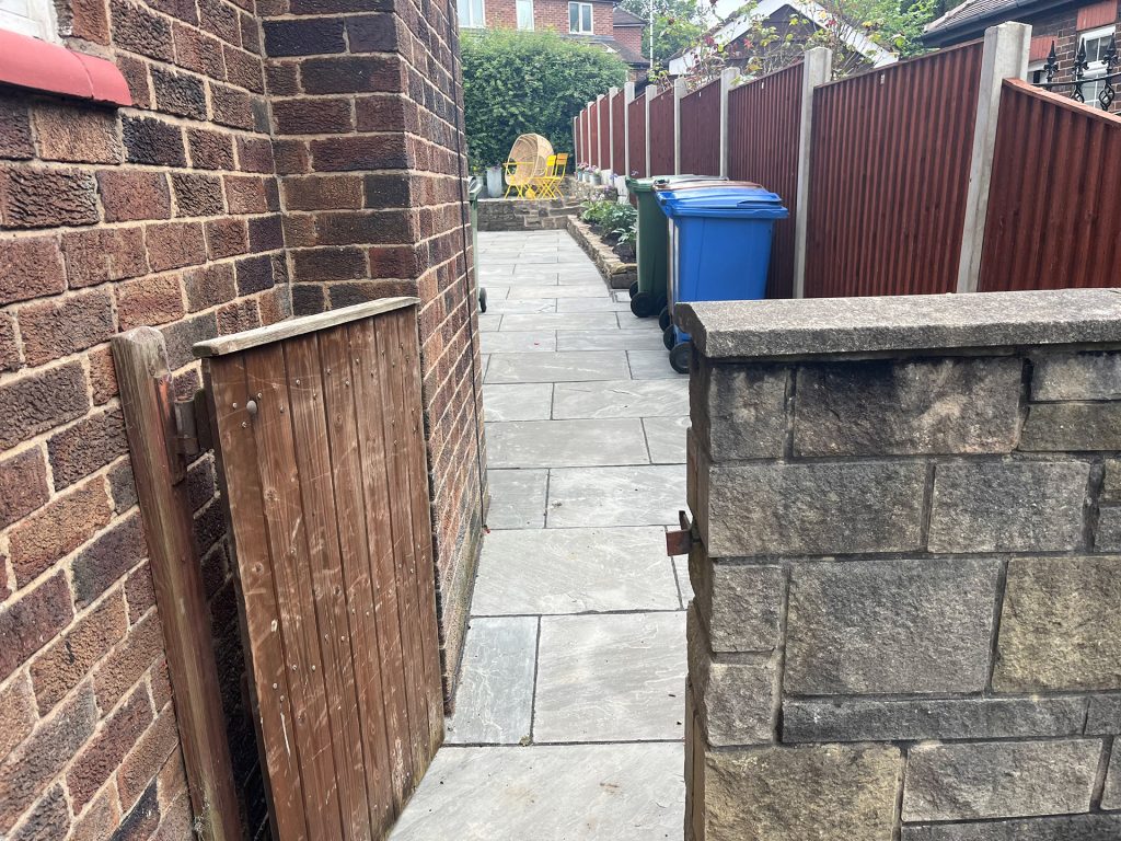 Stone pathway