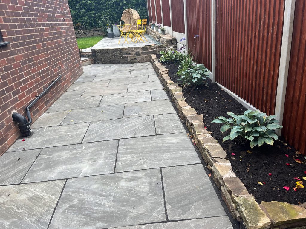 Stone pathway