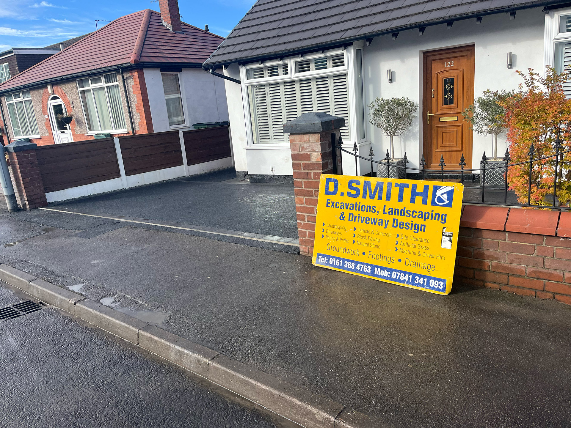 Tarmac Driveway, George Lane, Bredbury Stockport Tarmac Driveway, George Lane, Bredbury Stockport